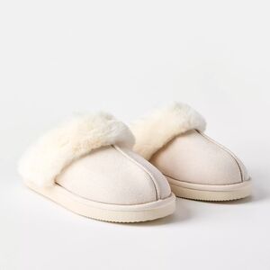 LOFT Ivory Cream Women's Slippers
